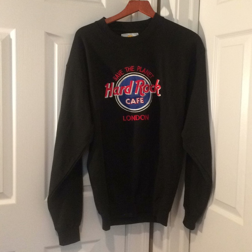 Hard Rock Cafe London black pullover